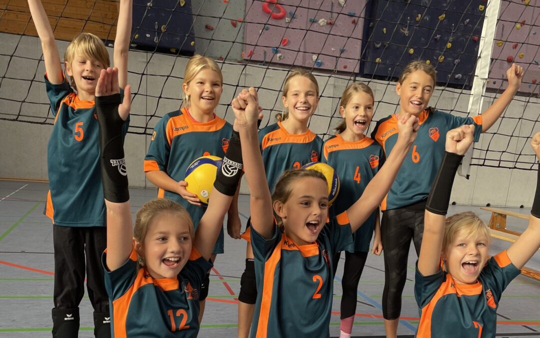 Start der U12 in die Volleyballsaison